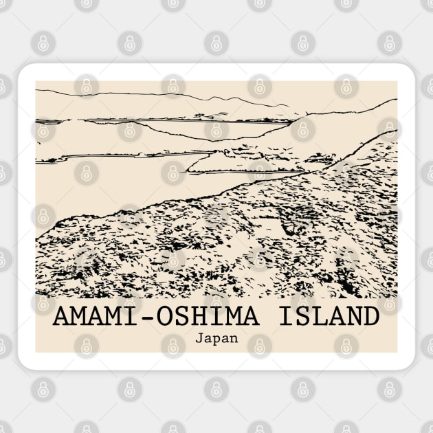 Amami-Oshima Island - Japan Magnet by Lakeric